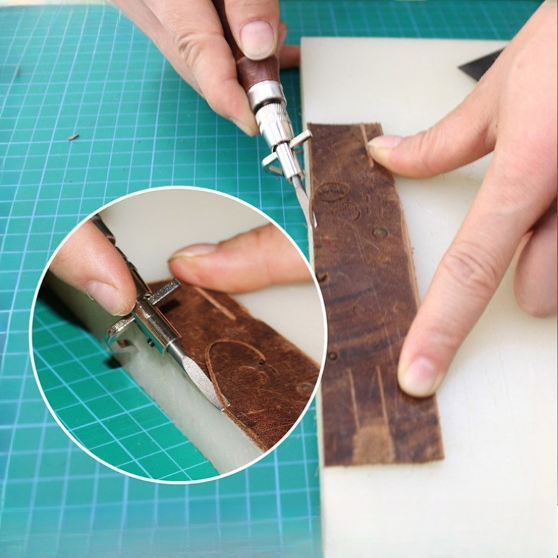 Groover Stitching Tool - Herramienta de Cuero Ajustable 7 en