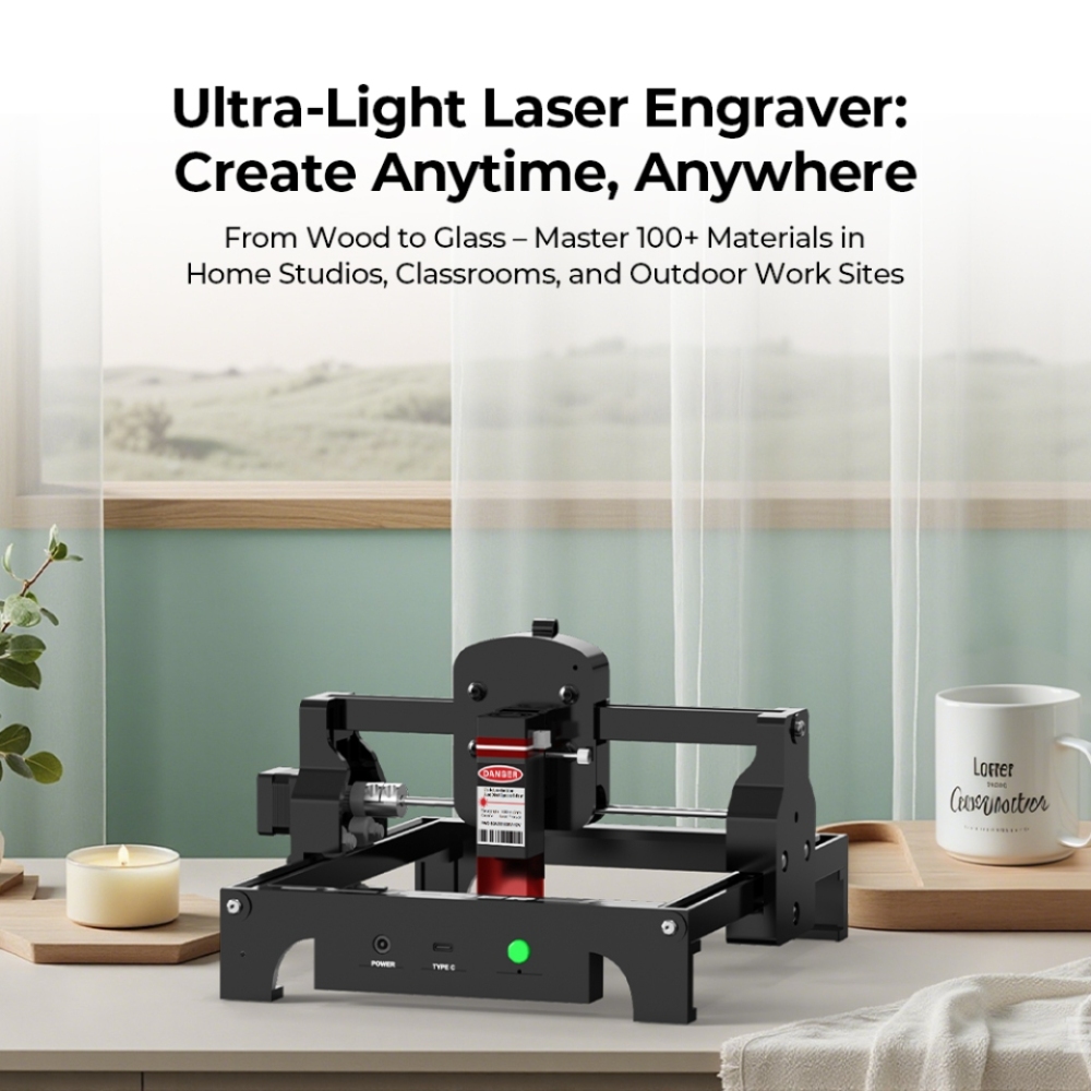 Leatherwork Machine - Grabador láser de 6W/3,5W/2,5W, herramienta para