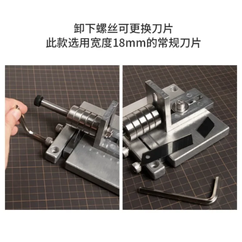 Máquina manual para cortar art - Leatherwork Machine reseña y precio