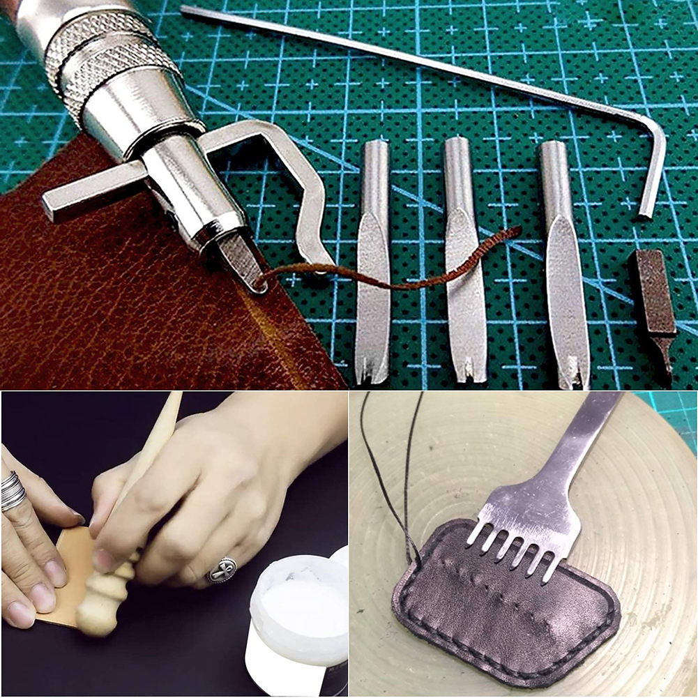 Herramienta de Cuero Ajustable - Groover Stitching Tool reseña y precio