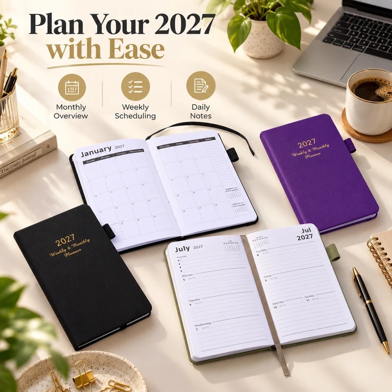 Agenda semanal y mensual para  - Leather Work Diary Covers reseña y precio