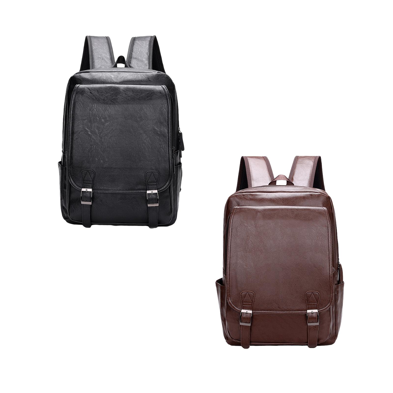 Mochila para portátil de cuero - Leather Work Rucksack Mens reseña y precio