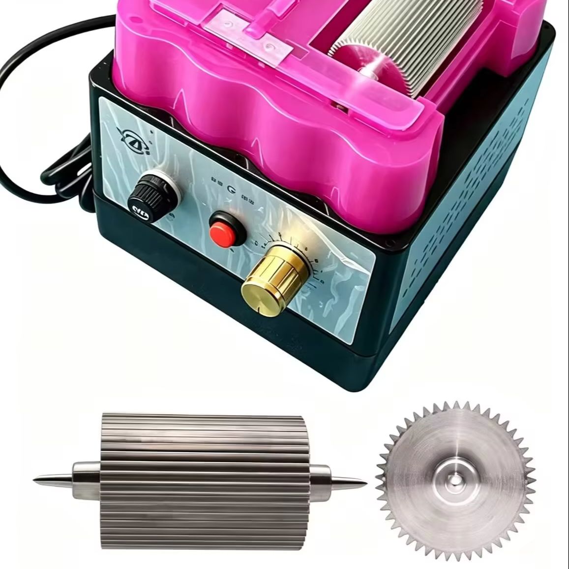Máquina de bordes de cuero con - Leatherwork Machine reseña y precio