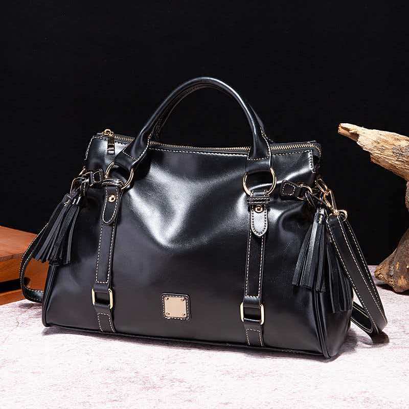 Bolso de mano Retro de cuero s - Leatherwork Designs reseña y precio